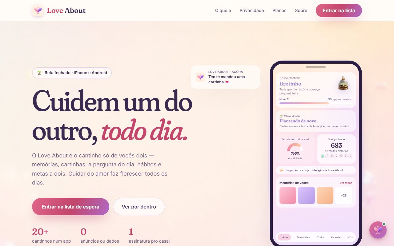Site de Love About